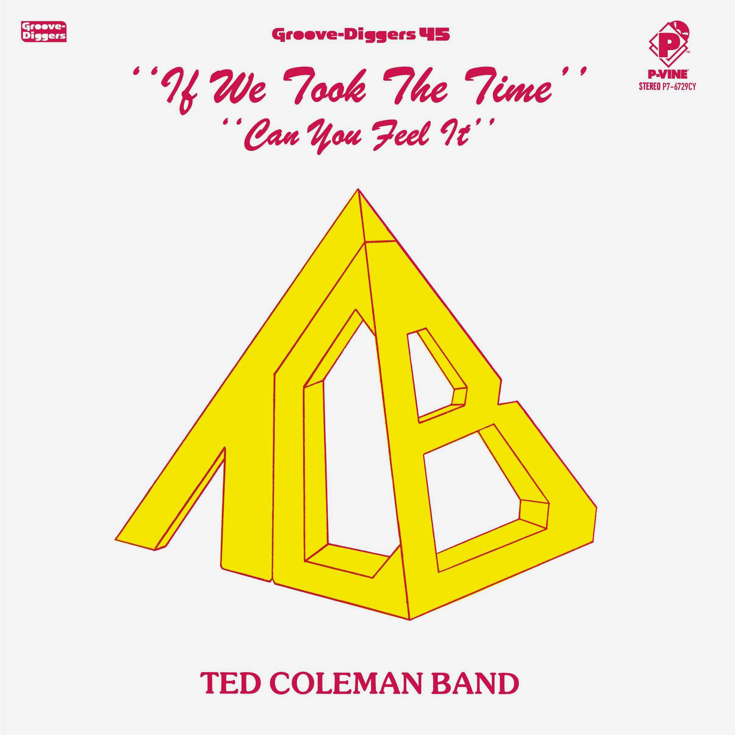 〈残り1点〉【7"】Ted Coleman Band - If We Took The Time / Can You Feel It