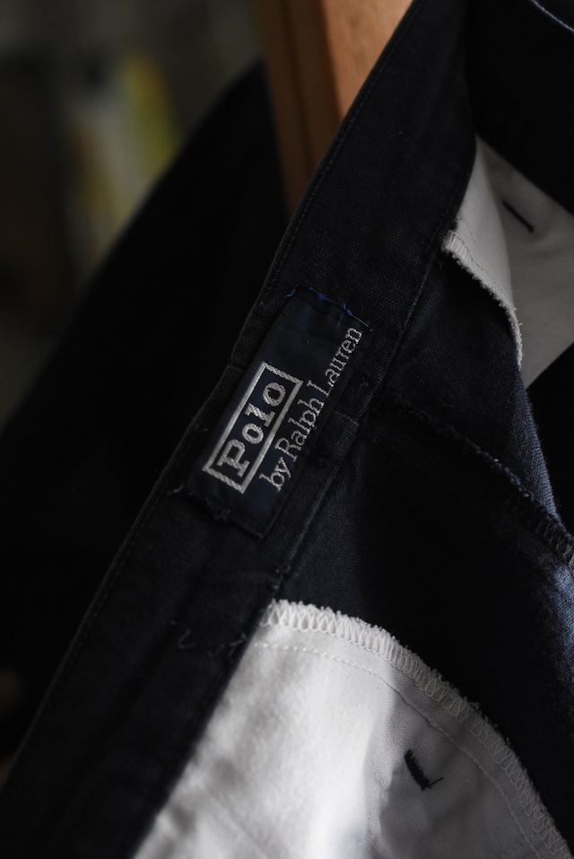 80-90's "polo by Ralph Lauren" linen shorts