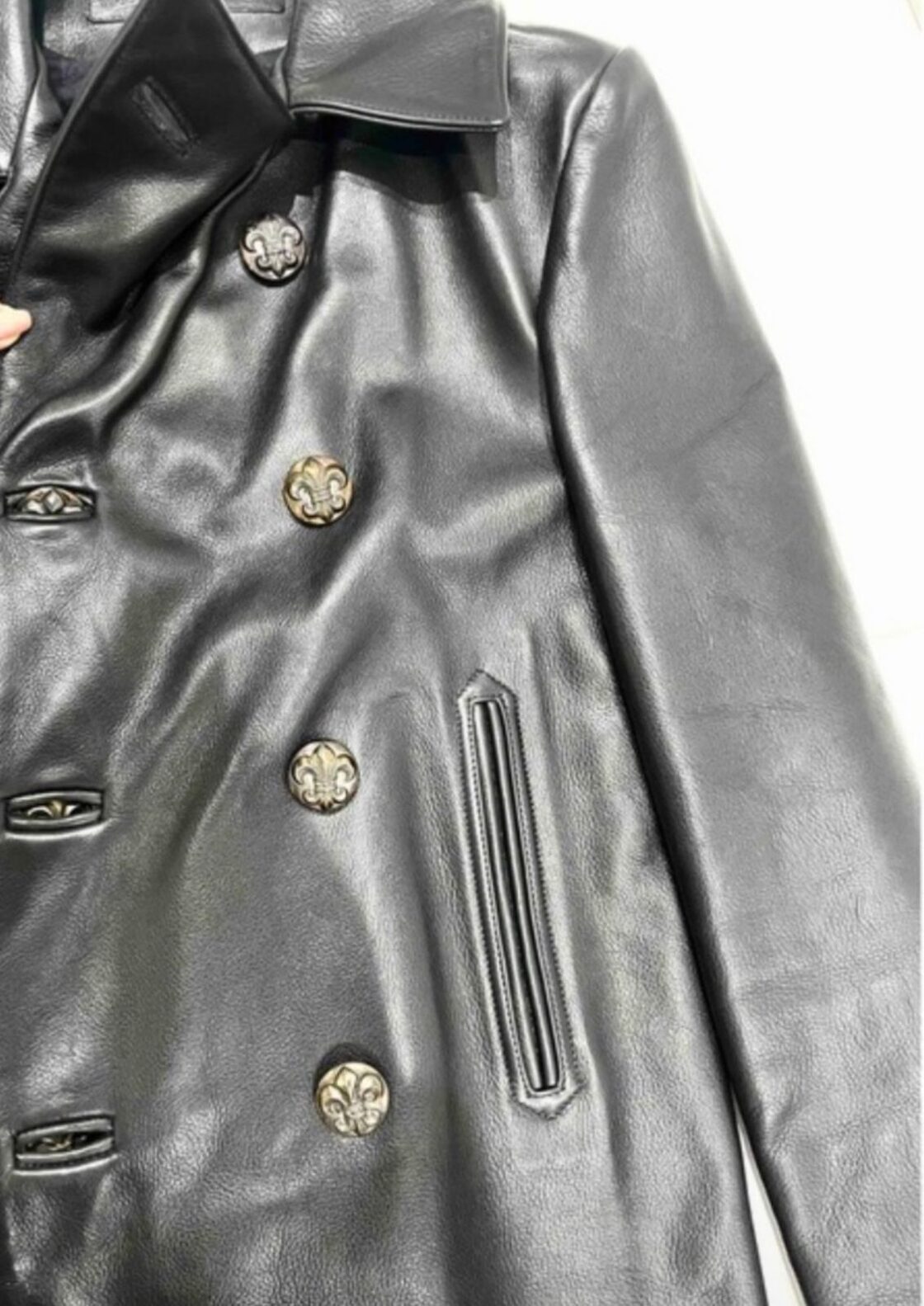 CHROME HEARTS クロムハーツ レザーコート ロングコート | Pay ID
