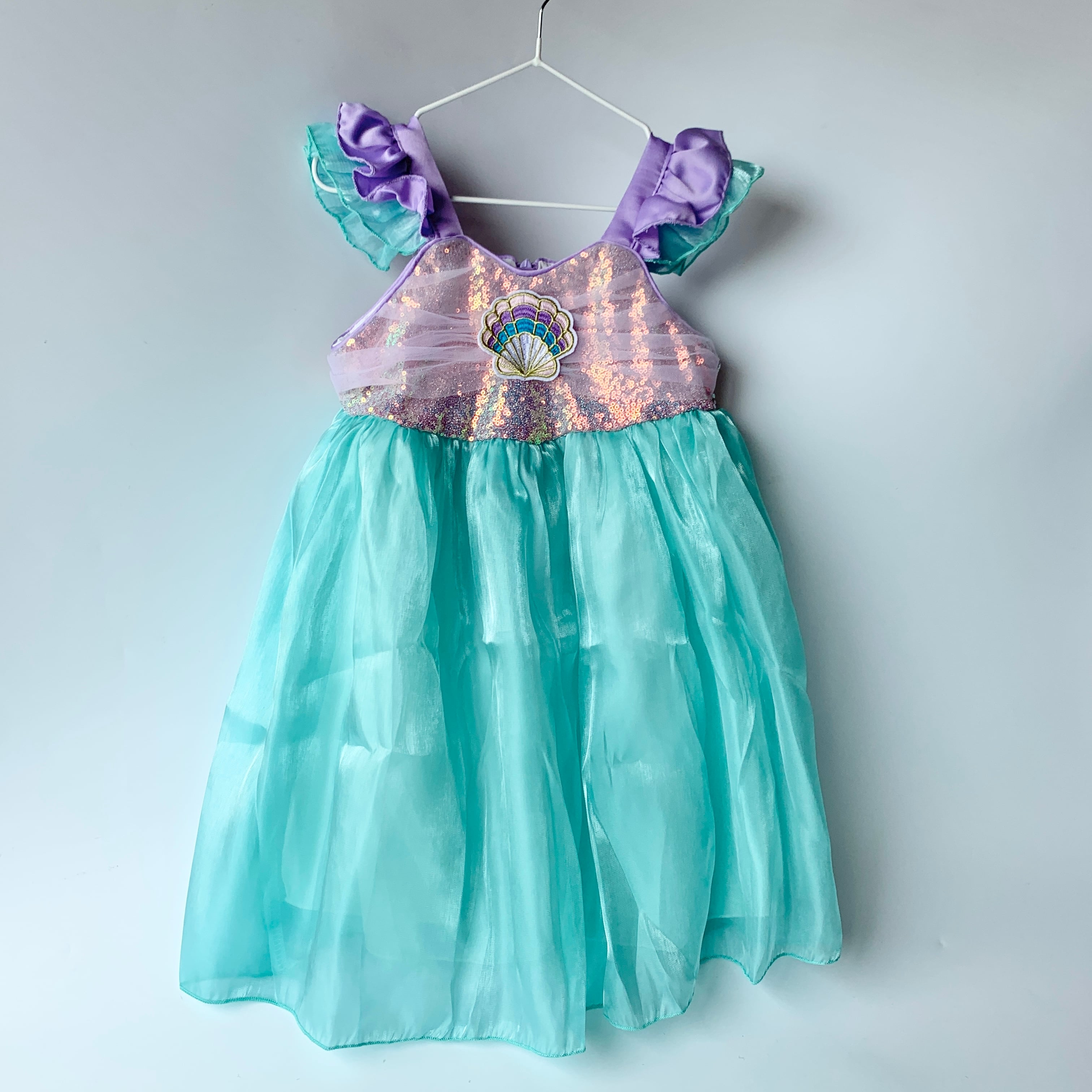 ハロウィン コスプレ 女の子 110 人魚姫 ドレス 衣装 キラキラ マーメイド