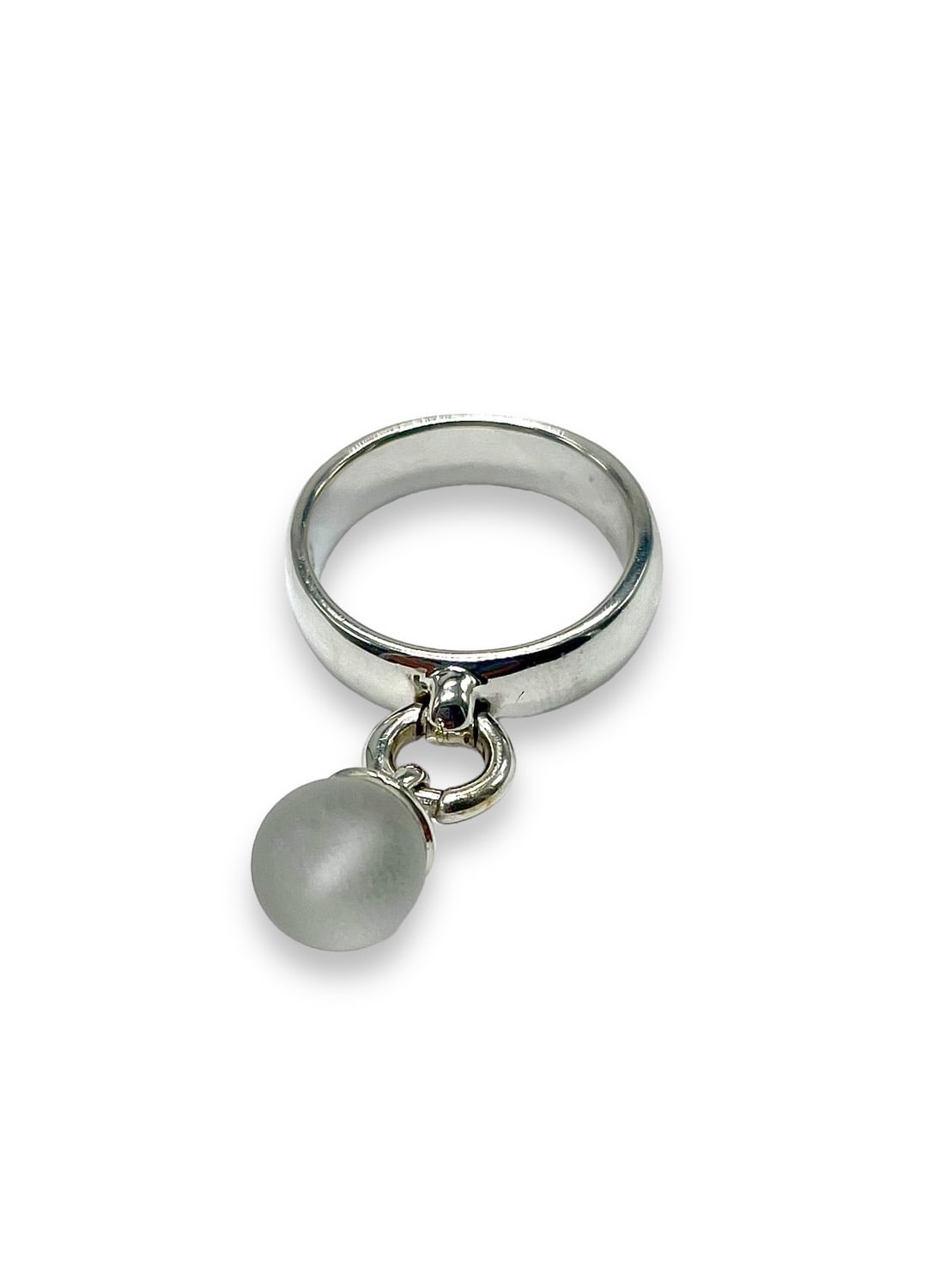 ティファニー TIFFANY＆CO ボールダンクルリング K18/SV925 ジュエリー