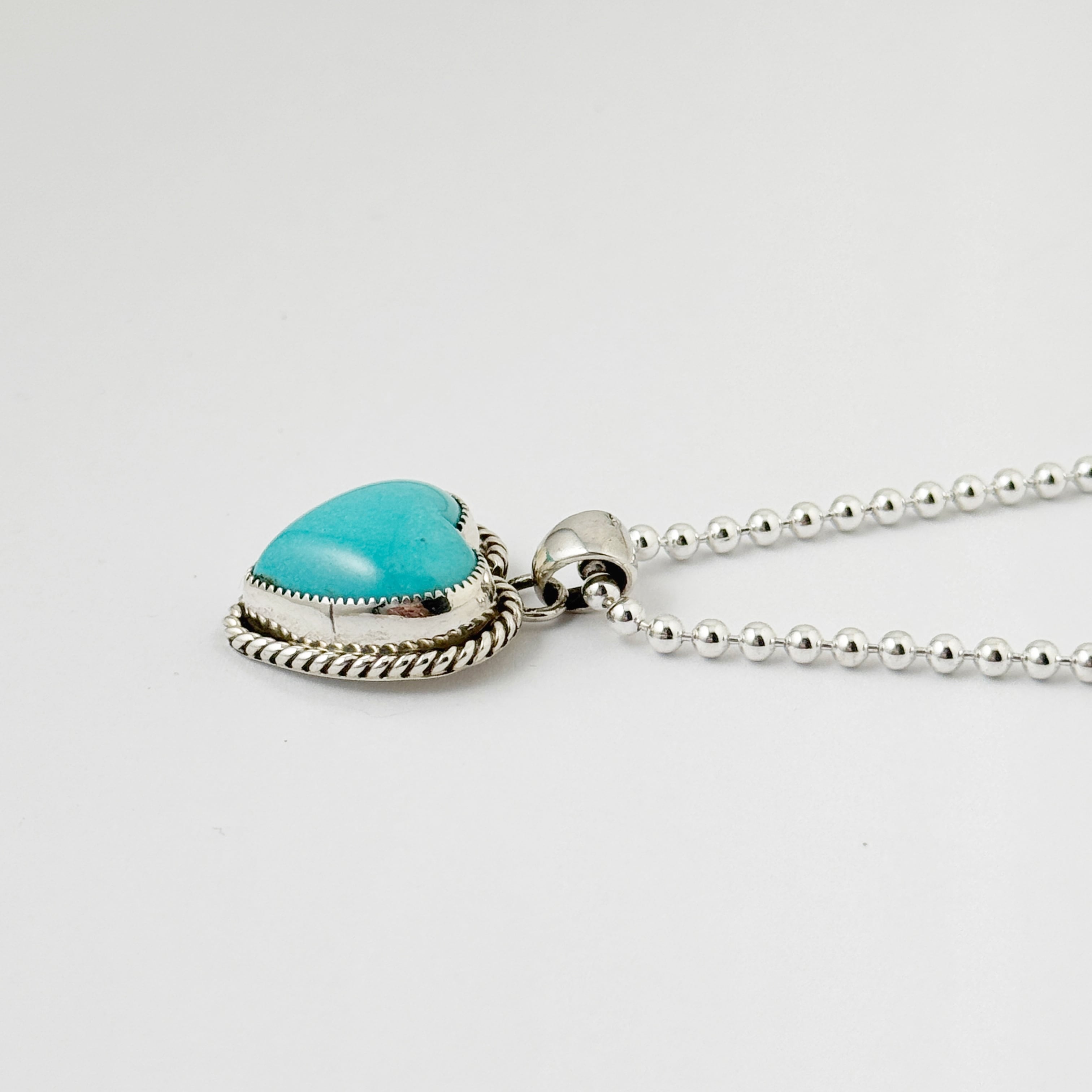 再入荷】《Indian Jewelry 》 キングマン ターコイズ ハート