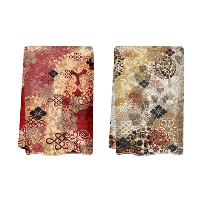 華やかタオル　2枚セット　絢爛