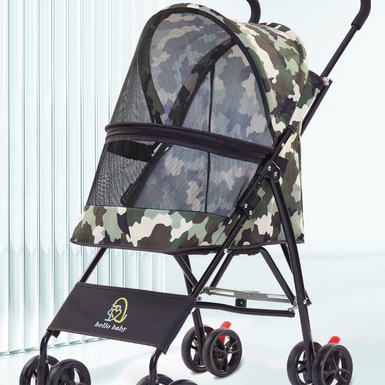 ペットカート 前面メッシュ 通気性 軽量 猫 小型犬 介護 暑さ対策