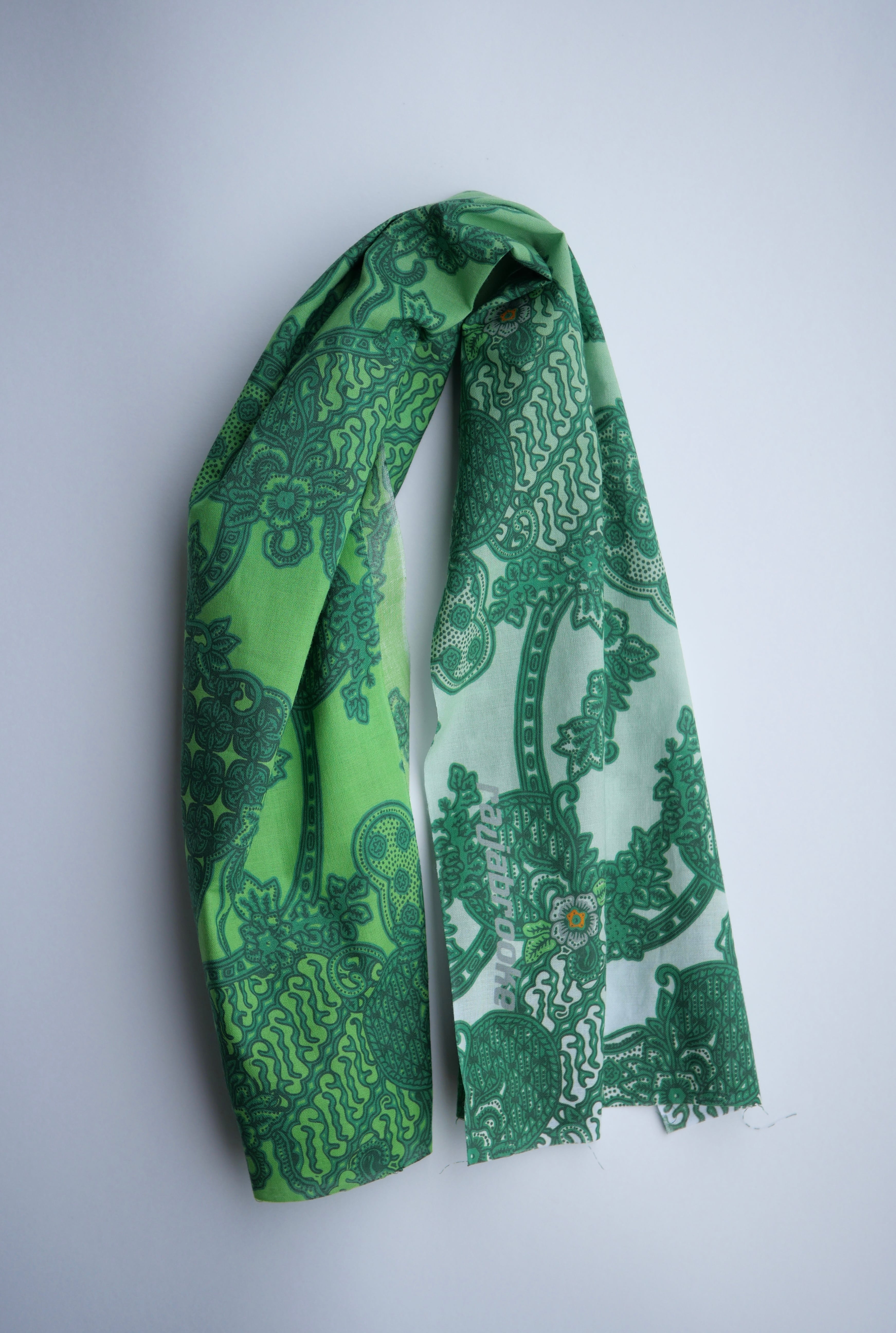 rajabrooke】ASIAN BATIK TENUGUI - HIJAU GRADATION | standlobby