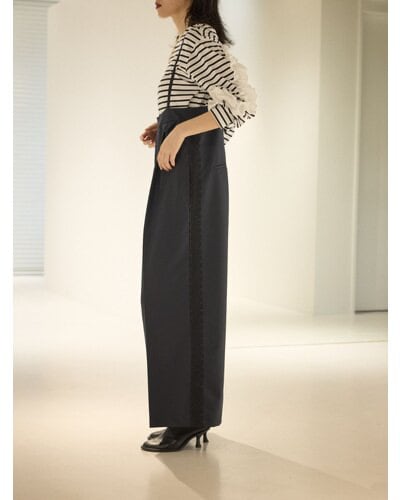 Mewl[M254-33043] ハイウエストサロペット