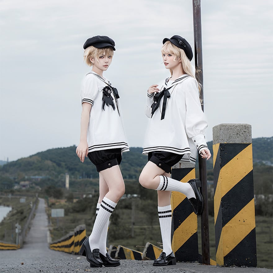 皇子系ロリィタ 少年装 男装 3点セット プリンス セーラー服 かぼちゃ