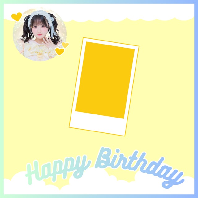 【現場受取】Loulouchouchou　朝日向舞菜・2026生誕衣装デコチェキ