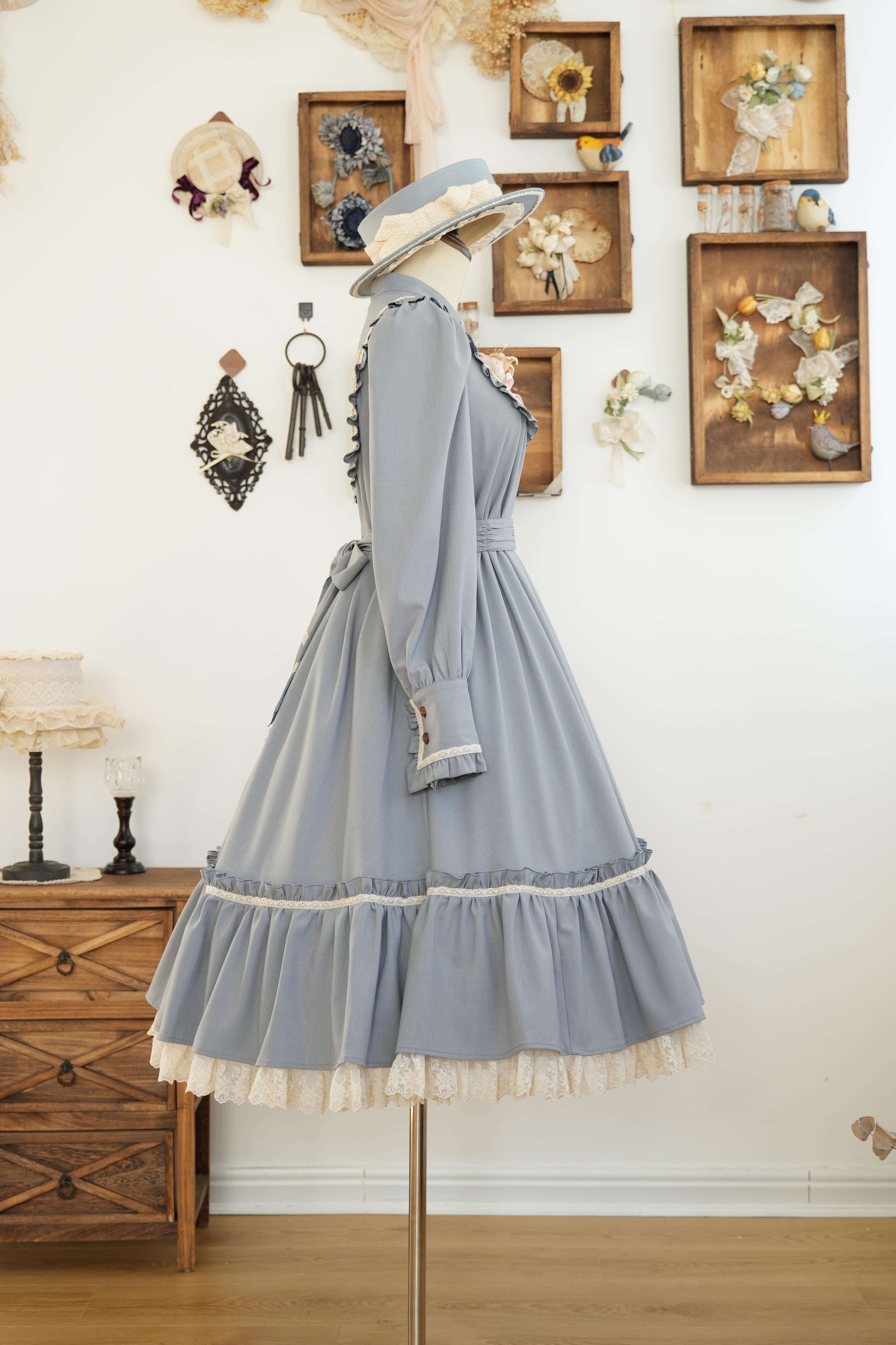 ジャスミン ヨークカラーワンピース | HoshibakoWorks