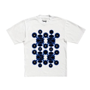【HAPPY99】 Schematic Tee WHITE