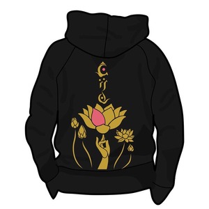 HOODIE / ﾌﾙｼﾞｯﾌﾟﾊﾟｰｶｰ - LOTUS BLACK -  オンライン限定