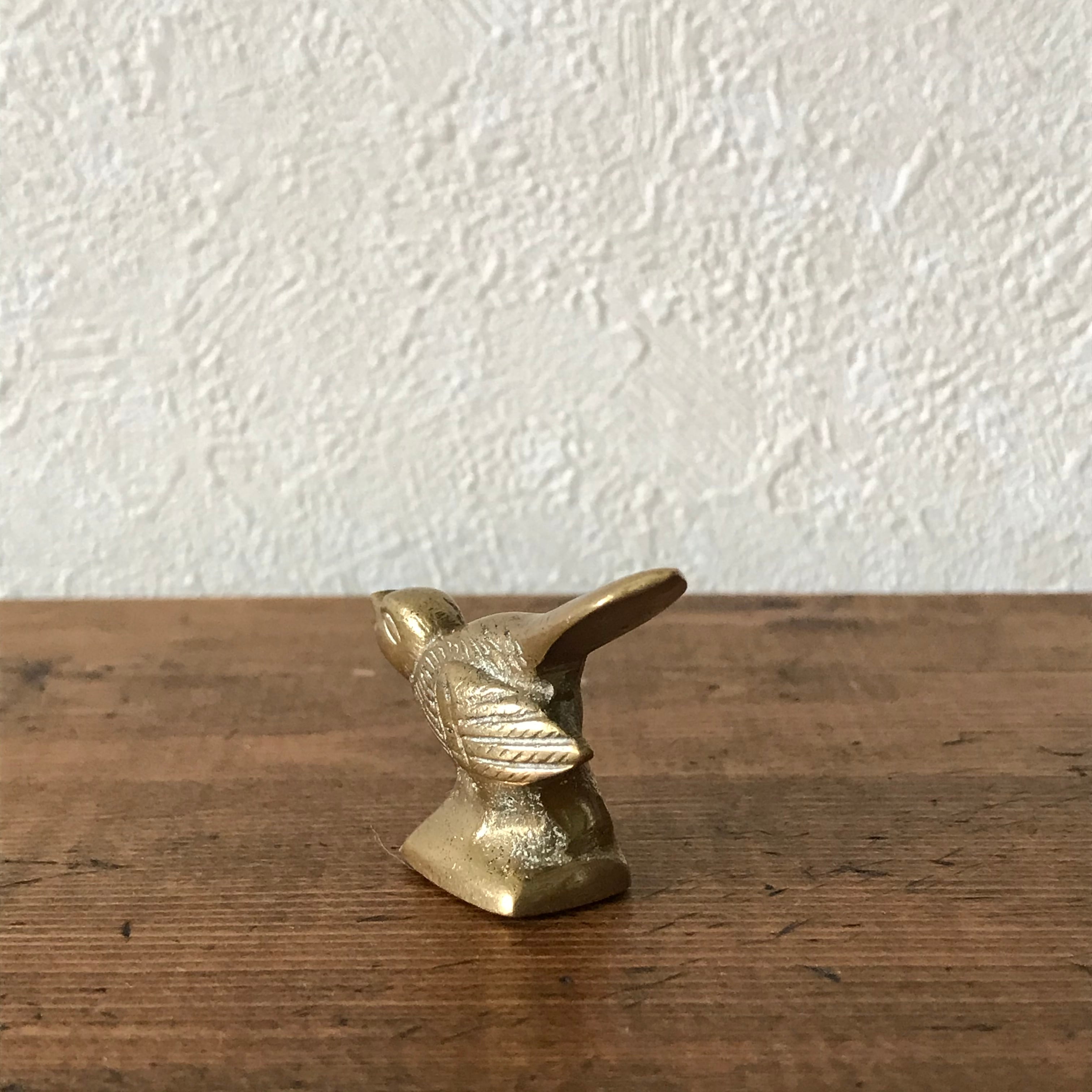 真鍮の鳥 | tsuitachi craft&brocante