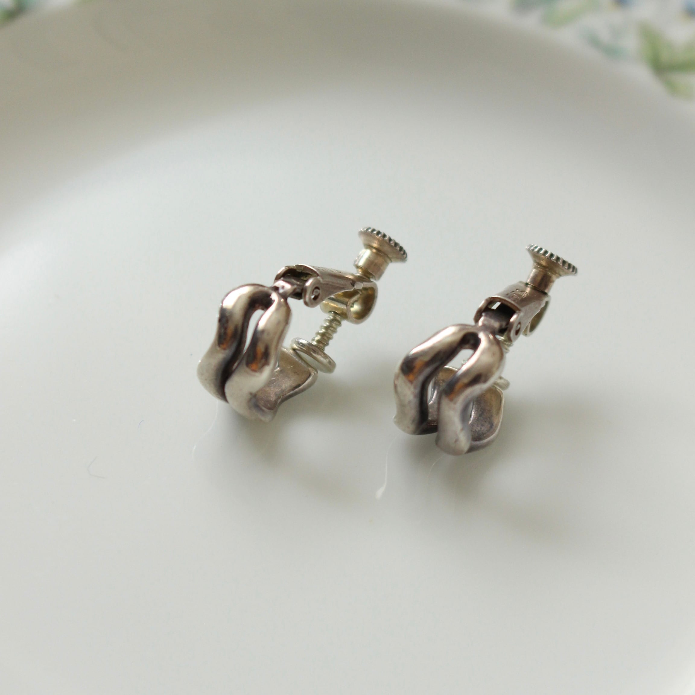 ミニリングイヤリング silver使用