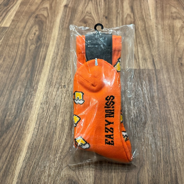 【EAZY MISS】beer socks/orange