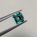 ラグーントルマリン 5.3x5.3mm, 0.75ct, ナミビア産