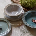 【即納】Sunflower 　190プレート　アイボリー【美濃焼　日本製】SD152702