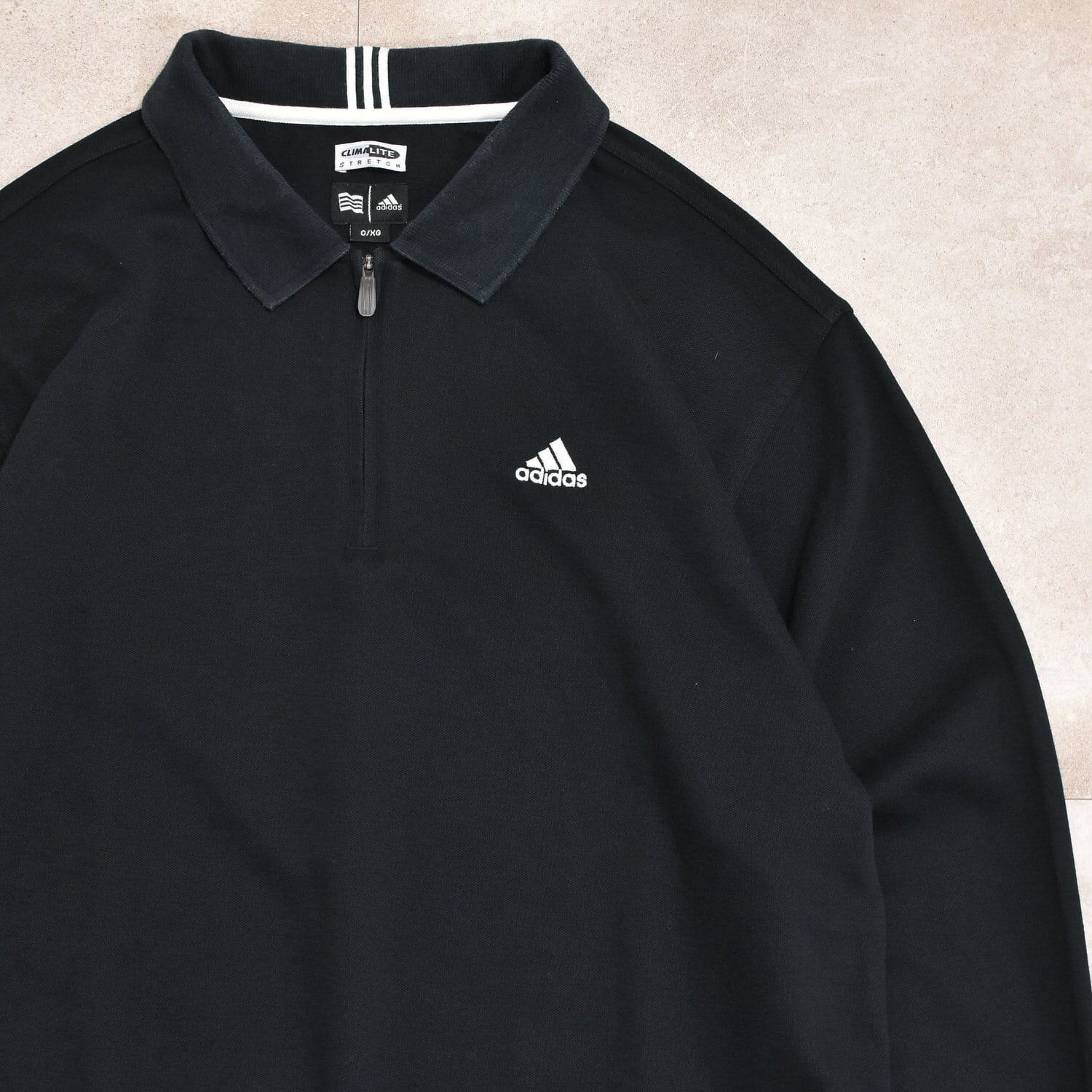 00s adidas CLIMALITE half zip polo shirt | 古着屋 grin days memory
