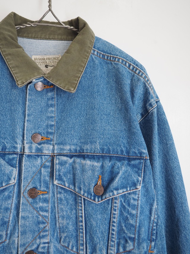 1990’s BANANA REPUBLIC Denim Jacket／S