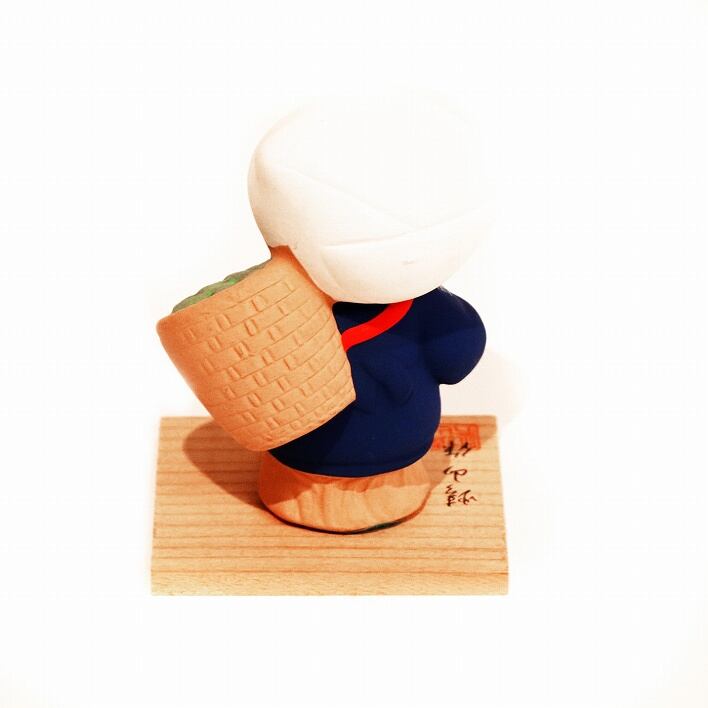 日展作家 名工【河村硯山】作 窯変 壺 花入れ 共箱 茶道具 茶器 河村蜻山・陶人形・茶摘み・台付・No.200221-62・梱包サイズ60