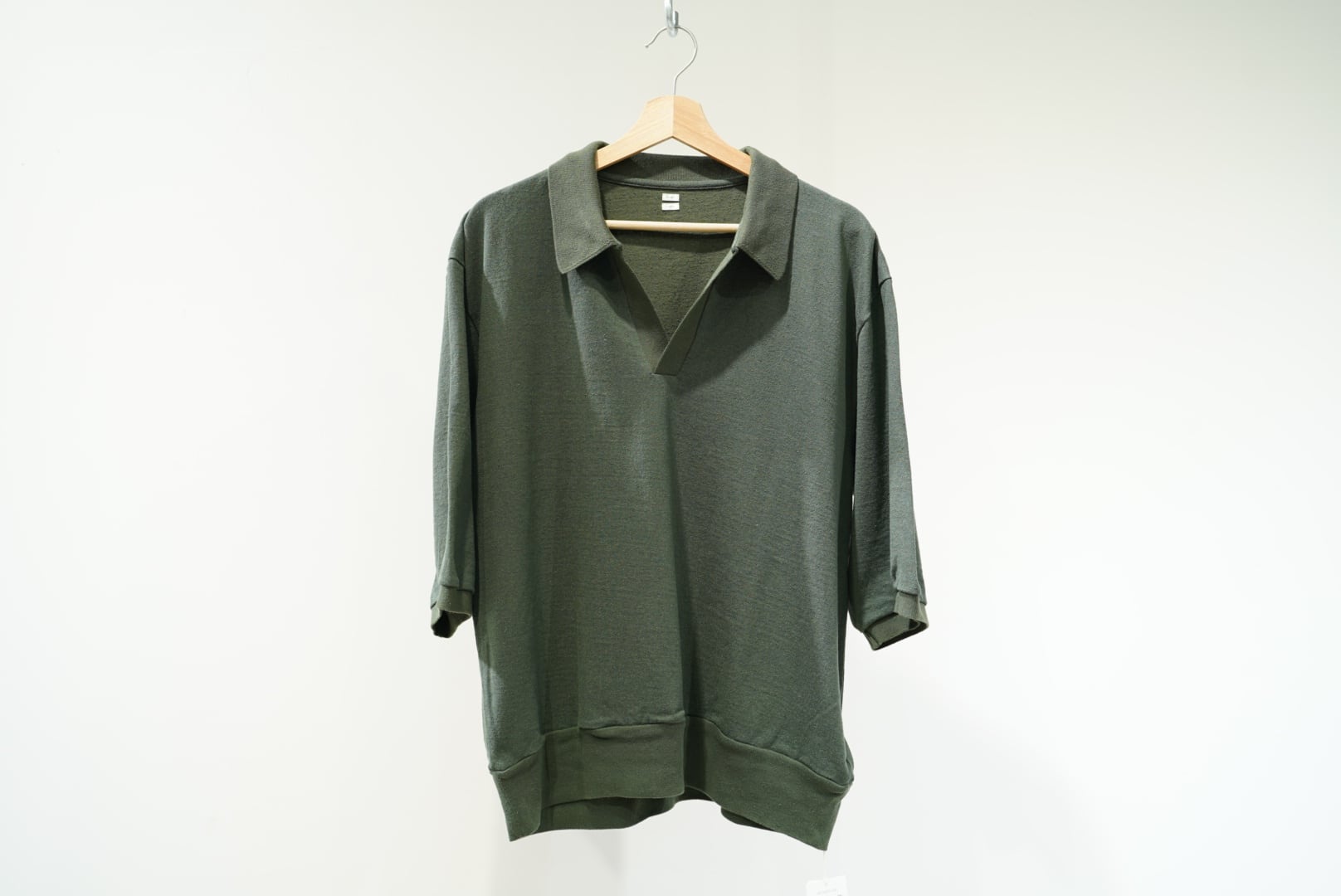Cropped Shirt White stripe L SIZE | WAGAMAMA TOKYO