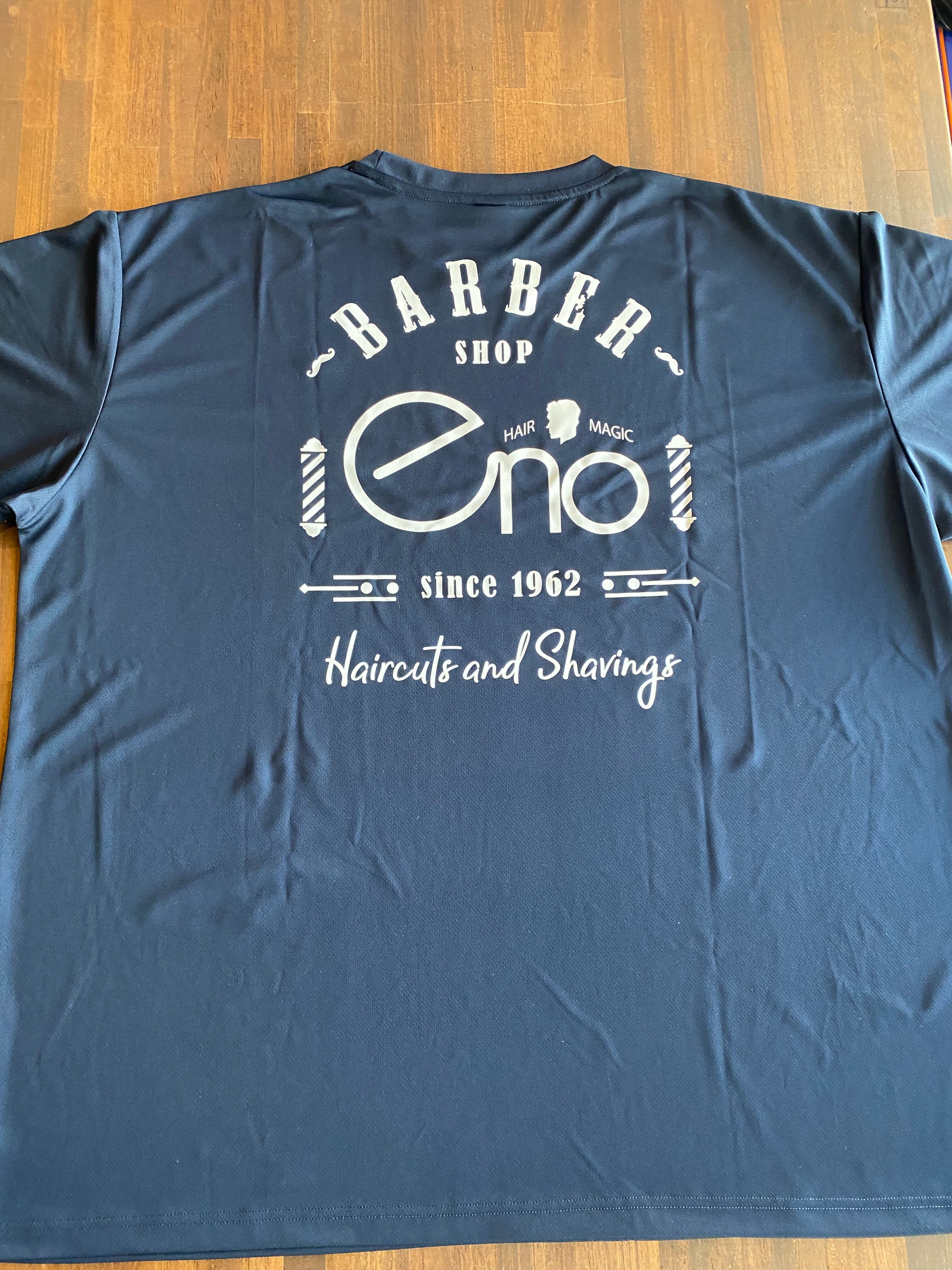 【デザインサンプル】BARBER SHOP  ENO  (企業) ドライTシャツ