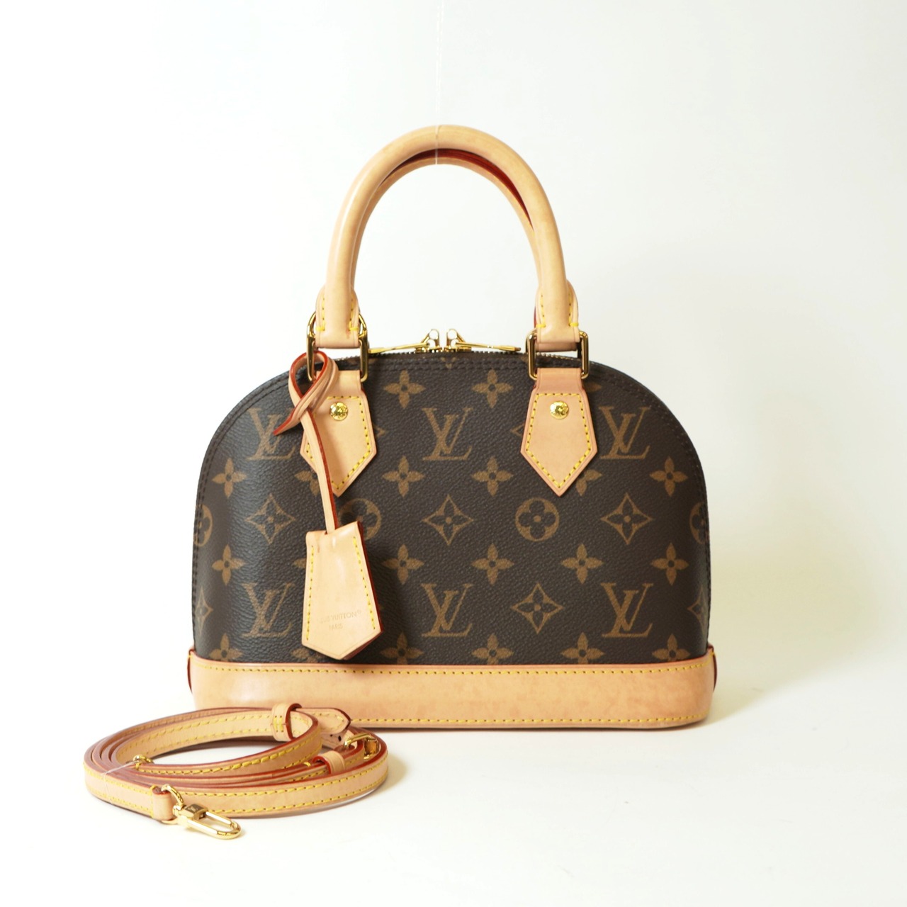 LOUIS VUITTON ルイヴィトン モノグラム アルマ BB ２wayバッグ ハンドバッグ ショルダー M53152
