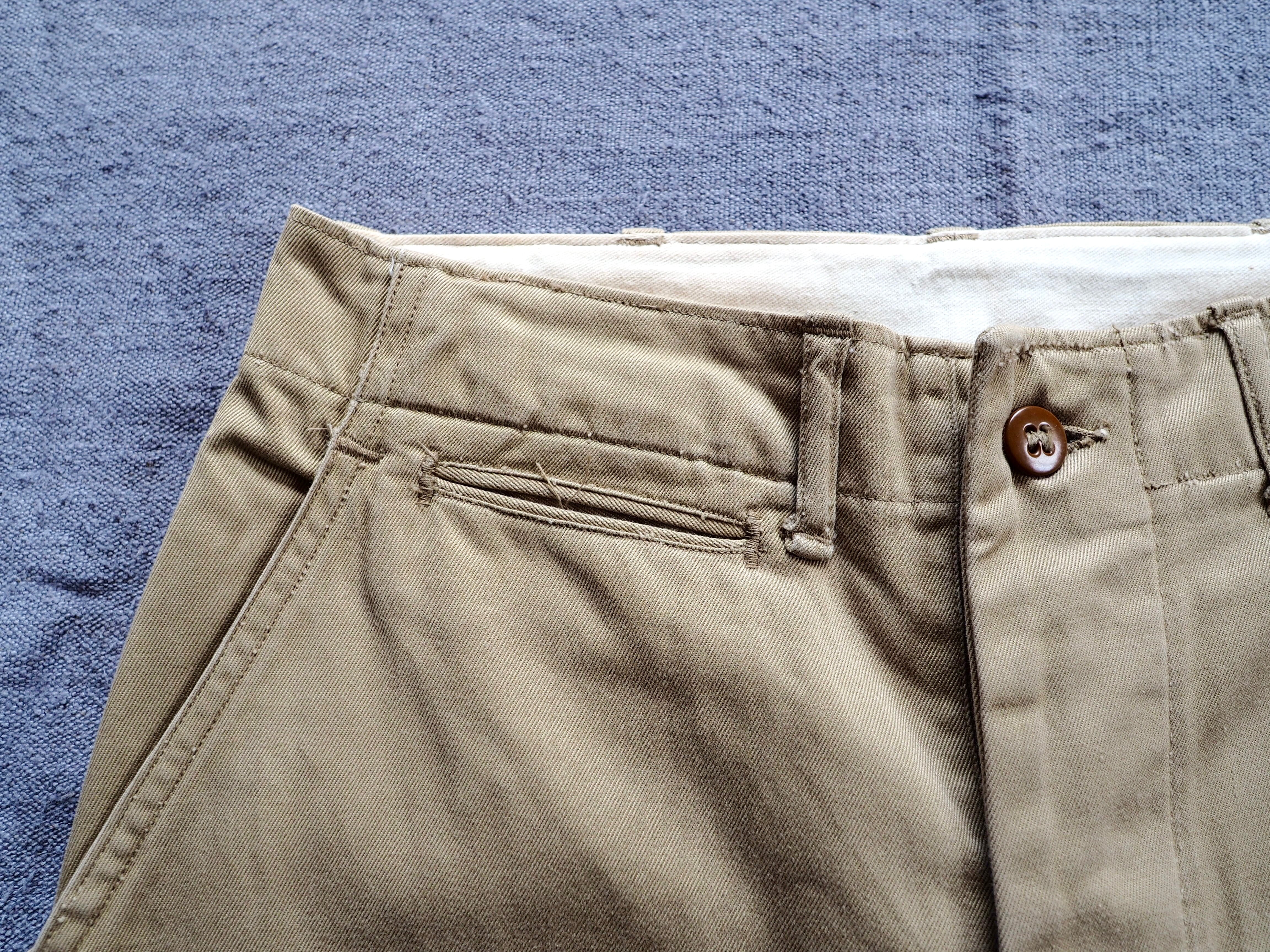 1940's US.ARMY M-45 チノトラウザーズ w29 | FESTINA LENTE VINTAGE