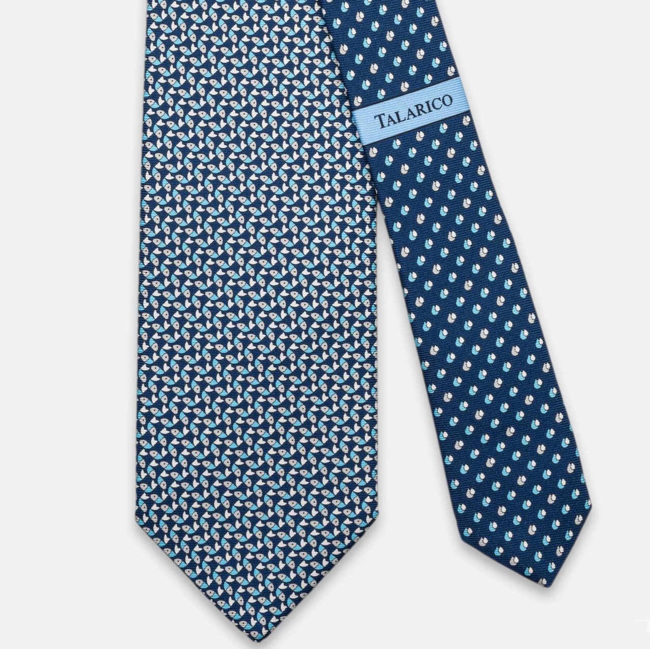 Maurizio TALARICO Collection Fish Pattern, Blue Grey - JC064220_6