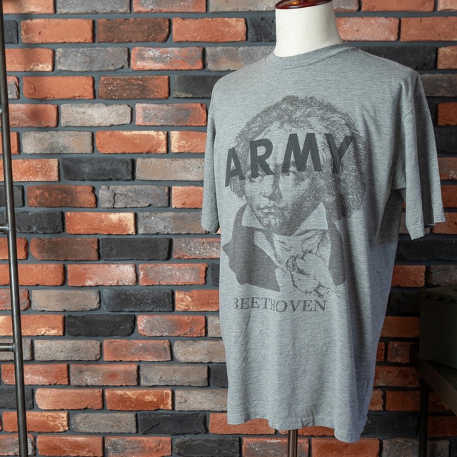 【REMAKE】U.S.Army IPFU T-Shirt "BEETHOVEN" アメリカ軍 IPFU Tシャツ ベートーヴェン リメイク