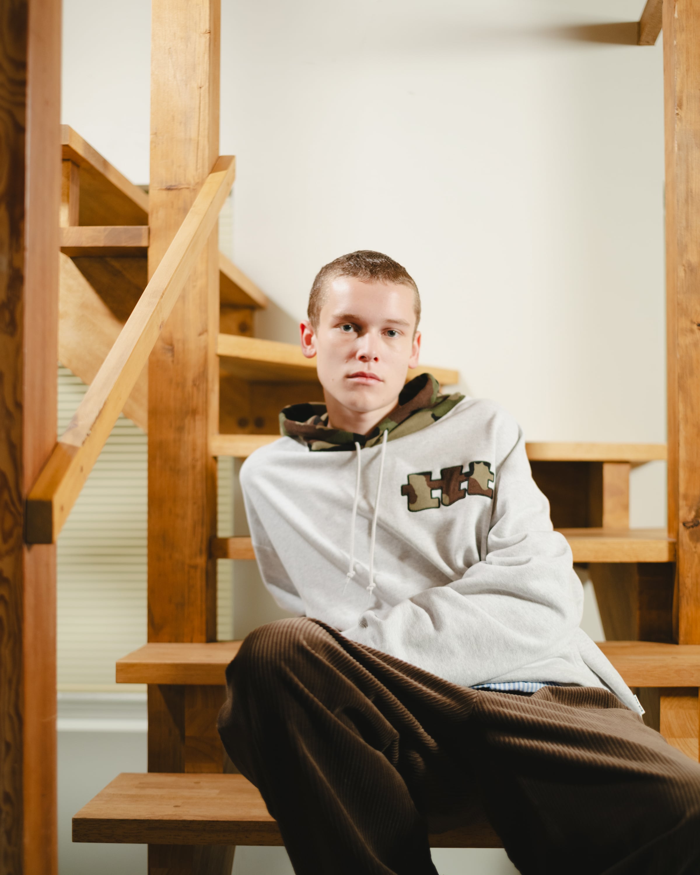 トップス TTT MSW TTT LOGO hoodie (ash) TTT MSW Logo Hoodie Ash