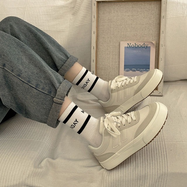 ストリートレトロボリュームソールスニーカー   R00446