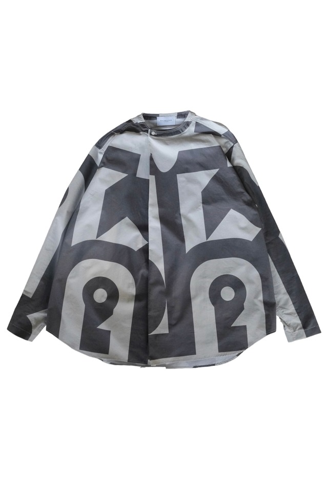 【RAINMAKER】PLEATED SHIRT / ZEN GARDEN