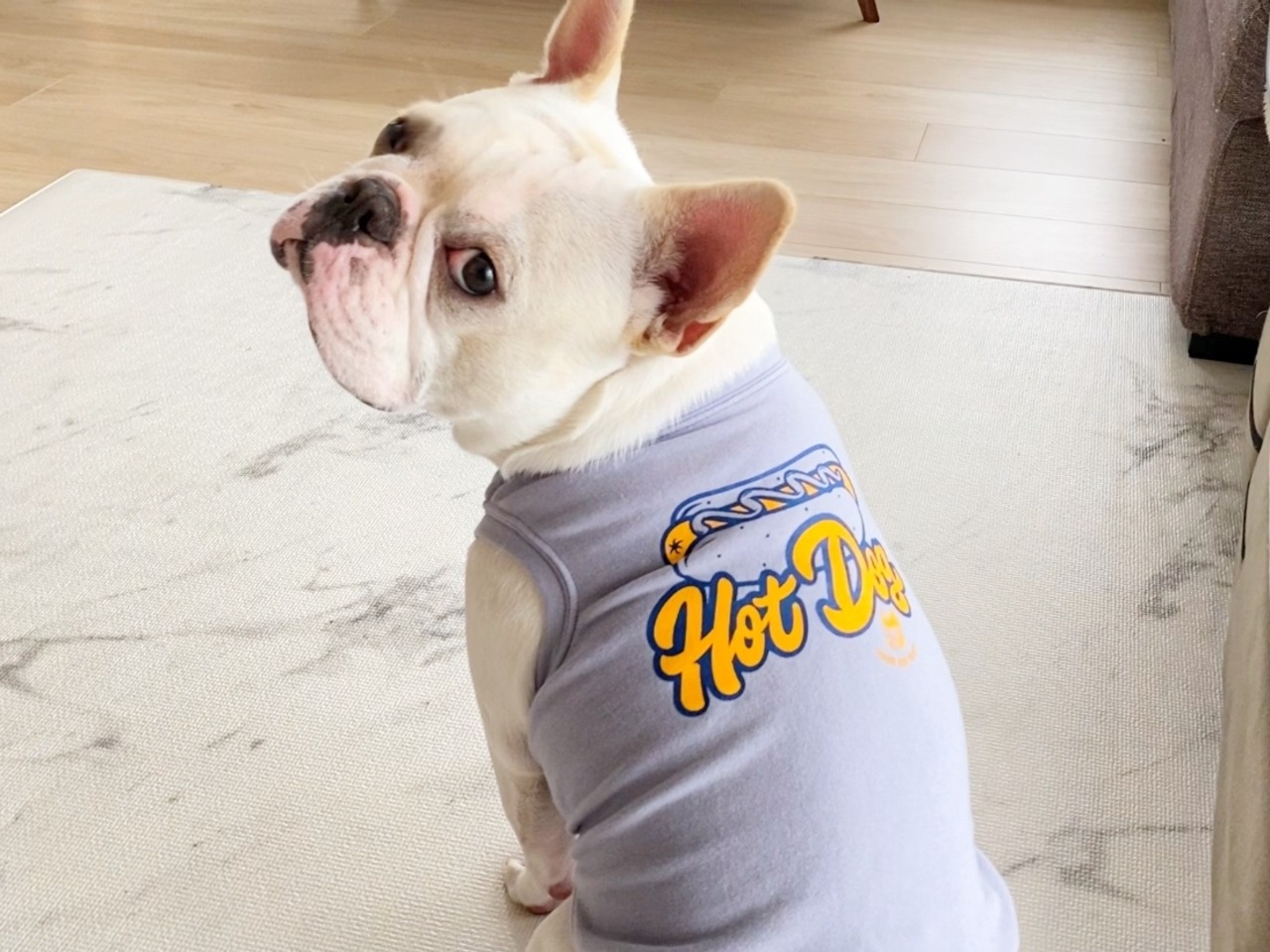 Look Back Moment/トレーナー/ネイビー/ビッグシルエット/ユニセックス/パイル地 - 6