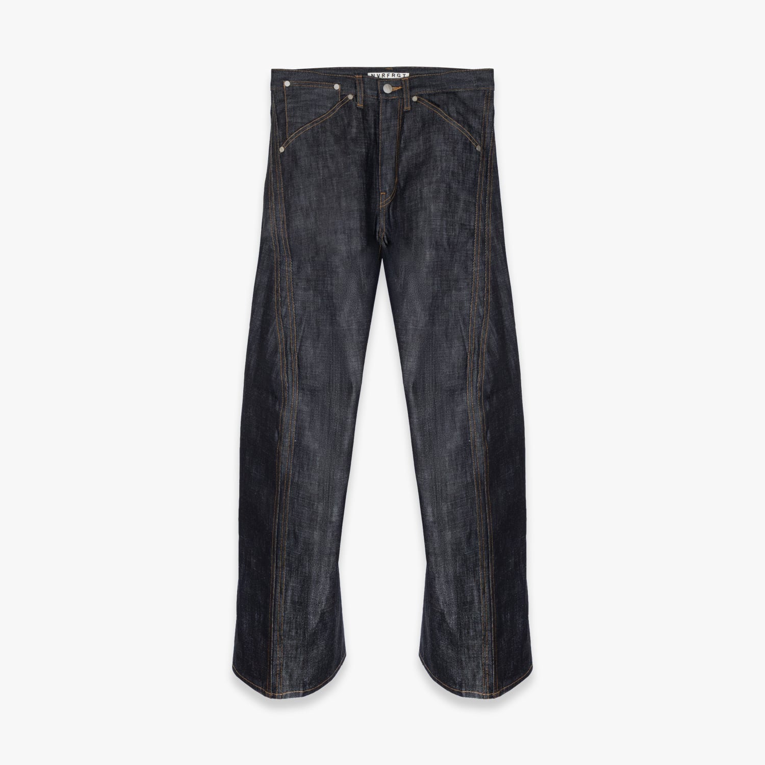 NVRFRGT 26AW 3D TWISTED JEANS (RAW INDIGO)
