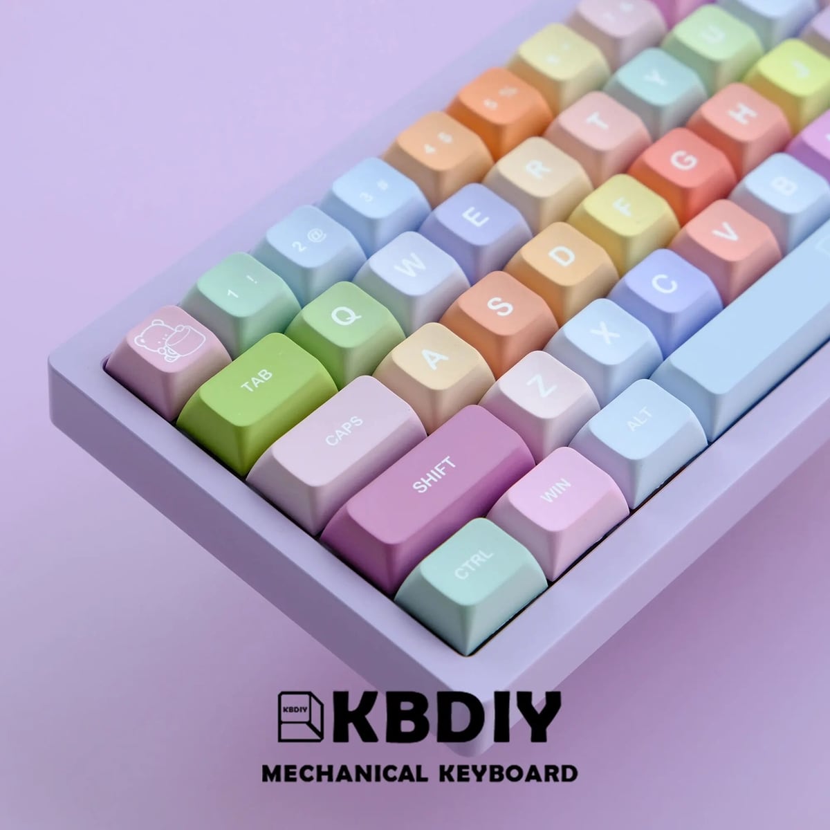 キーキャップ XDA 133キー PBT ANSI 英語配列 カラフル モザイク キーキャップ XDA 133キー PBT ANSI 英語配列 カラフル モザイク
