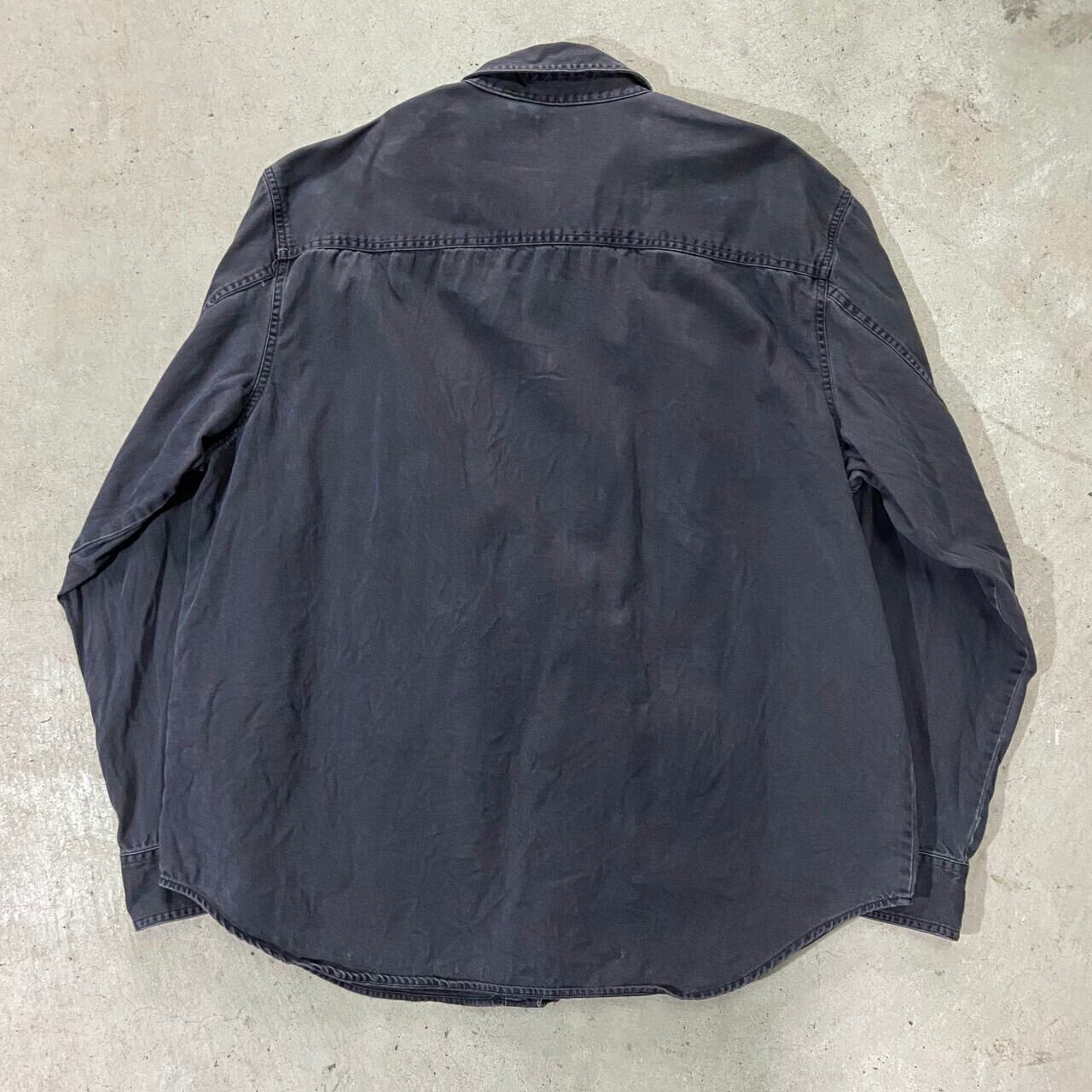 ビッグサイズ Levi's リーバイス 長袖 ブラックデニムシャツ メンズ2XL ビッグサイズ Levi's リーバイス 長袖 ブラックデニムシャツ メンズ2XL