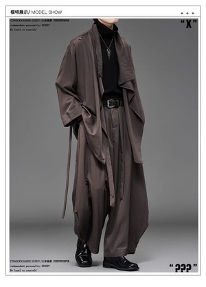 RFDRFD ドレープルーズ ローブジャケット