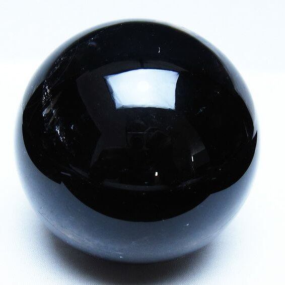 1.2Kg モリオン 黒水晶 丸玉 93mm スフィア 一点物 151-9345
