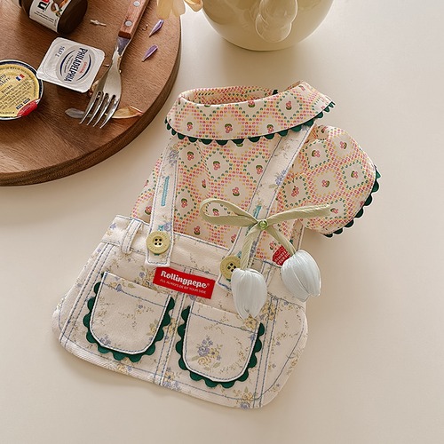 〈即納アイテム〉Rolling PEPE パステルシュシュ オーバースカート（グリーン）