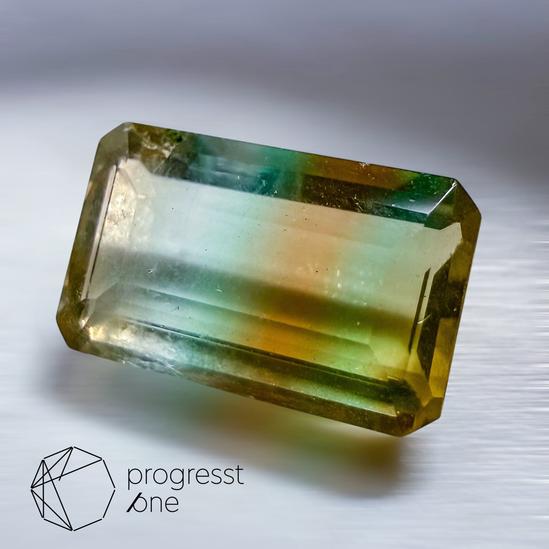 レインボー入り グリーン フローライト レインボーフローライト5.00ct | progresstone