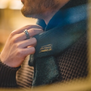 Solid Color Compact Scarf / ソリッド カラー コンパクト スカーフ マフラー