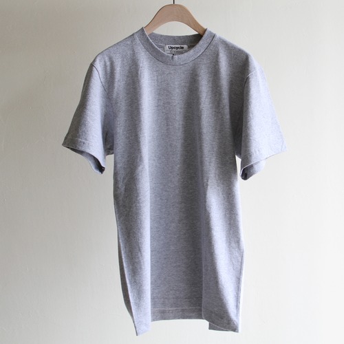 Upcycle【 womens 】heavy jersey crew neck tee