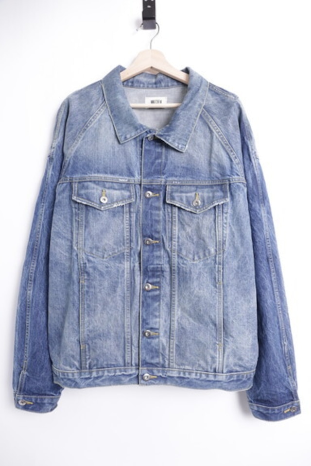 MINTCREW OVERSIZED RAGLAN DENIM JACKET LARGE 70JH8253