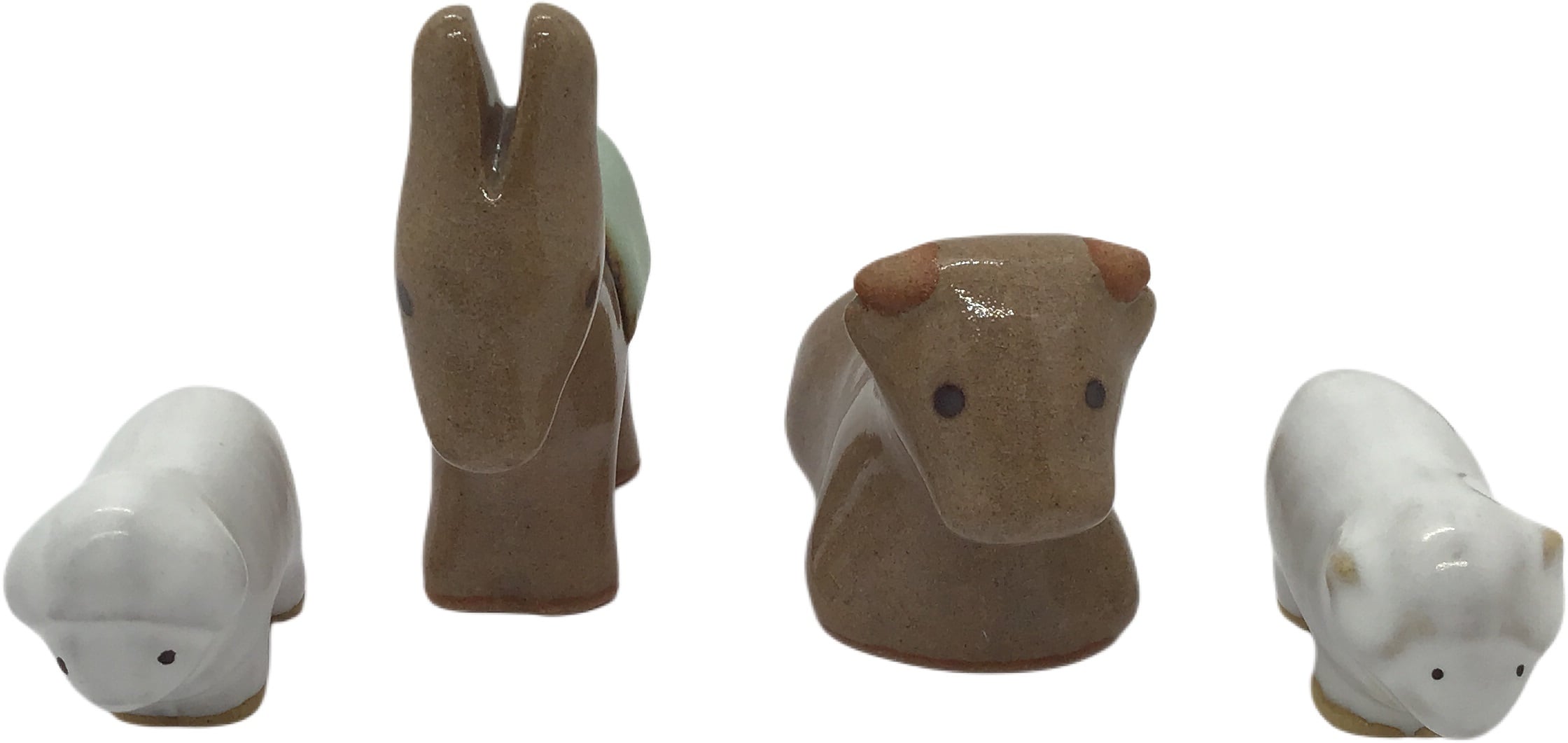 陶芸品 クリスマス動物セット／伊万里トラピスチヌ | サンパオリーノ