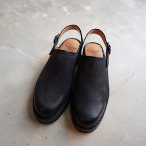 MARMOLADA(マルモラーダ) "Slingback shoes" -Vacchetta Roverscia Nero-