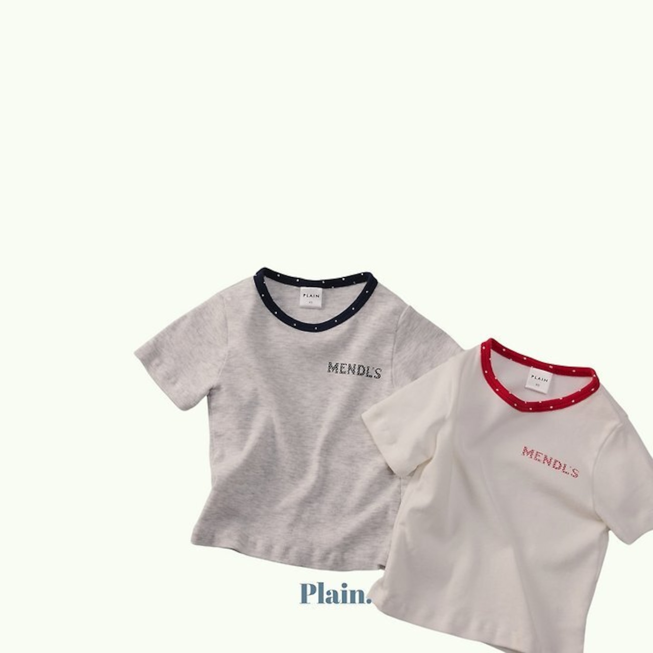 【取寄/韓国直送】Plain. 26/SM メンドルスリムTシャツ|夏服|韓国子供服