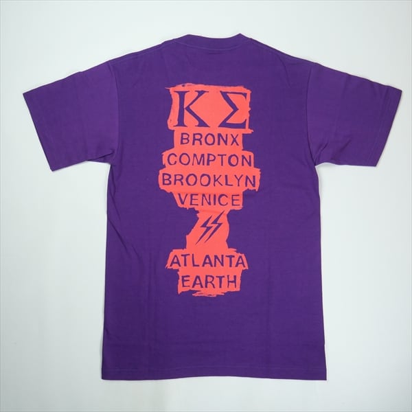 Size【M】 STUSSY ステューシー ×KOSTAS 00'S WORLD TOUR TEE Purple T