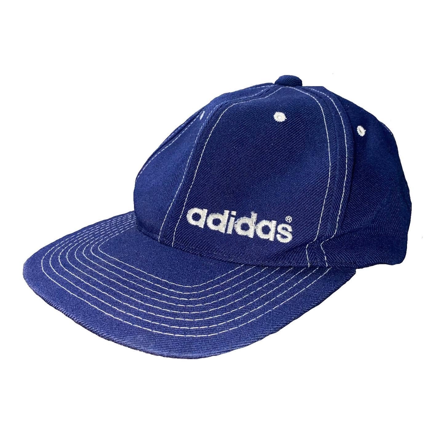 【vintage】90s Adidas Line Cap