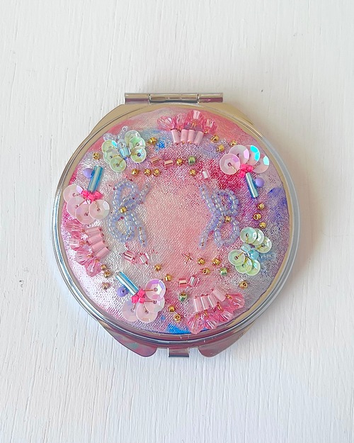蠍座/花園 コンパクトミラー（ご予約商品）
