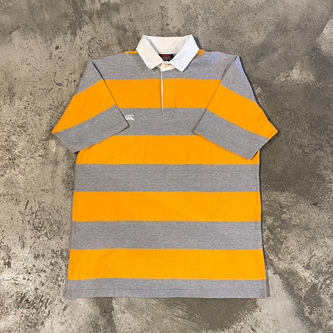 90s CANTERBURY S/S RUGBY SHIRT カンタベリー 半袖 ラガーシャツ